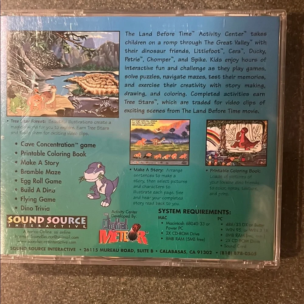The Land Before Time Activity Center - Blue